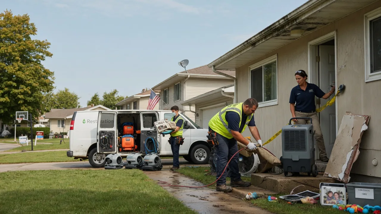 Water Damage Restoration in Clinton, IN near me
